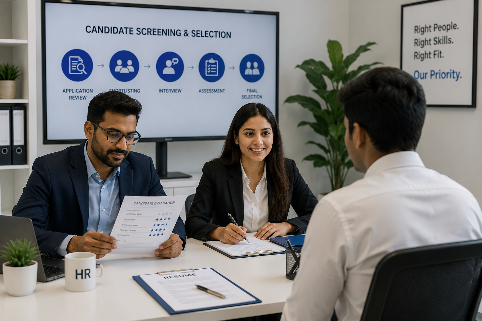 Candidate Screening and Selection